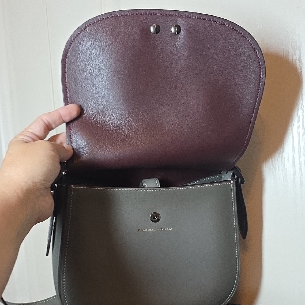 Coach 1941 Saddle 23 Gray Crossbody Bag - Picture 4 of 9